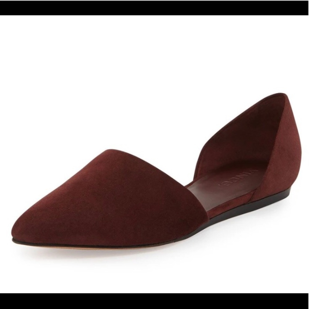 Vince NINA suede d’orsay flat